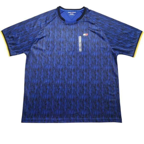 Tommy Hilfiger Men's T-Shirt Sport Wicking UV Short Sleeve Polyester‎ 3XL - Picture 1 of 11